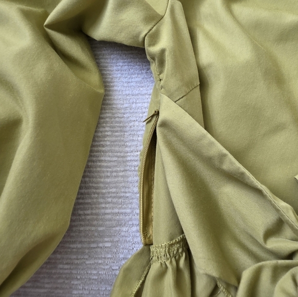 Olive Green One-Shoulder Top - Picture 4 of 4